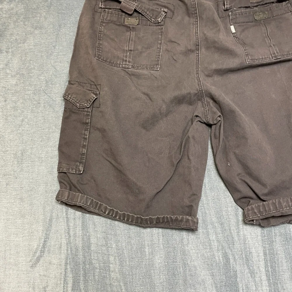 Pro Club Cargo Shorts Mens 44 Gray Flat Front Beach Summer Wear Camping Hiking